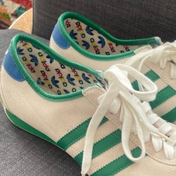 Rare vintage Adidas okapi retro suede sneakers - Picture 6 of 12
